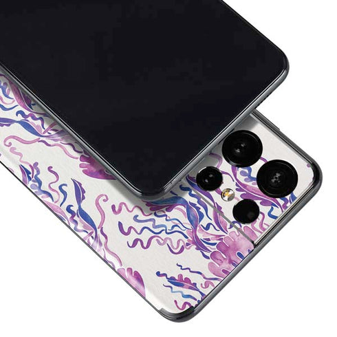 Cat Coq Jellyfish Galaxy S21 Ultra 5G Skin
